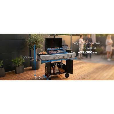 29. Ravanson GO-3 10.6kW gas grill