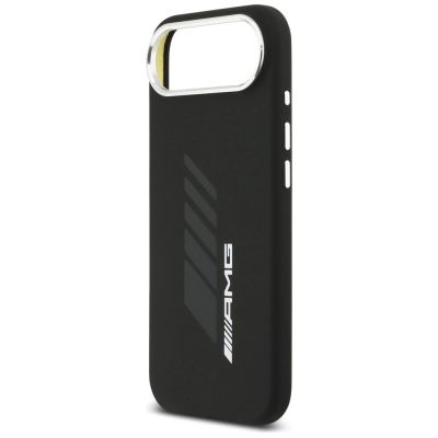 6. AMG Silicone Oversize Rhombs MagSafe Case for iPhone Air - Black