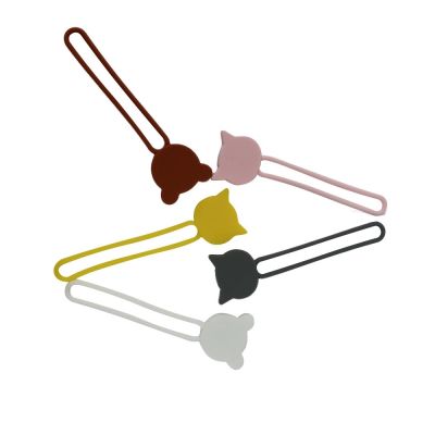 9. Silicone cable reel - black