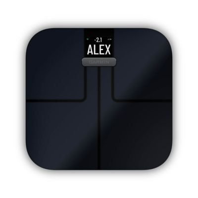 3. Garmin Index S2 Rectangle Black Electronic Personal Scale