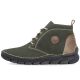 3. Women's leather ankle boots insulated green Rieker 55036-54