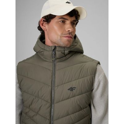 4. Men's vest with synthetic filling 4F 4FRAW26TVJAM405-43S