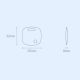 22. Baseus T2 Pro smart GPS tracker for children's handbag keys white (FMTP000002)