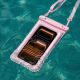 5. Tech-Protect UWC7 6.9" waterproof case - pink