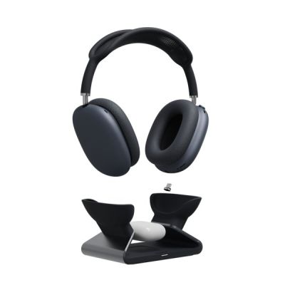 10. mophie 401316655 Mobile Charger Headset Black USB Wireless Charging Internal