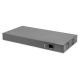 2. Digitus DN-95343 Network Switch Unmanaged Fast Ethernet (10/100) PoE Support 1U Black, Silver