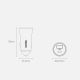 17. Baseus Golden Contactor Pro fast car charger USB Type C / USB 40 W Power Delivery 3.0 Quick Charge 4+ SCP FCP AFC + USB Type C cable - Lightning blue (TZCCJD-03)