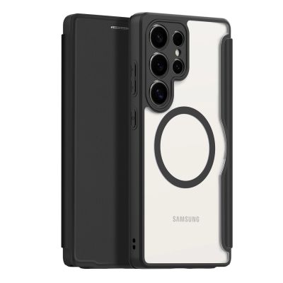 12. Dux Ducis Skin X Pro Case for Samsung Galaxy S25 Ultra with MagSafe and Wallet - Black