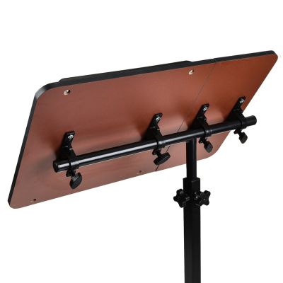 6. MACLEAN MOBILE DESK/LAPTOP STAND, BLACK, HEIGHT ADJUSTMENT 59-89CM, MAX. 30KG MC-121 B