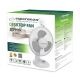 4. Esperanza Zephyr EHF004WE desk fan (white, gray)