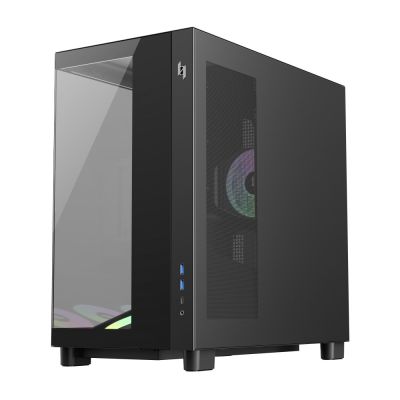 10. GameMax NEX C53 BK Computer Security & Mounts Black