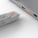 4. Lindy 40453 Port Blocker Port Blocker + USB Type-A Dongle Orange Acrylonitrile Butadiene Styrene (ABS) 5 pcs.
