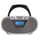AIWA boombox BBTU-400SL CD/FM RDS/USB/BT silver