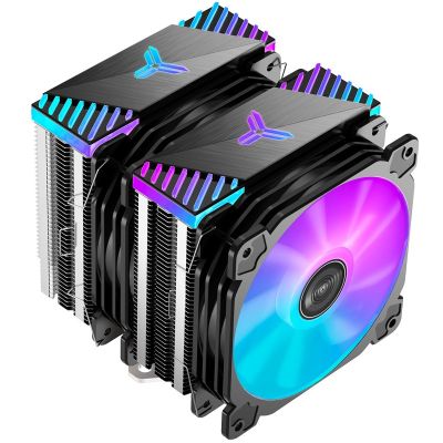 11. Jonsbo CR-2000GT CPU cooler with radiator and 12 cm fan, black, 1 pc.