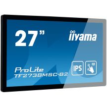 iiyama ProLite TF2738MSC-B2 computer monitor 68.6 cm (27") 1920 x 1080 px Full HD LED Touchscreen Multi-user Black