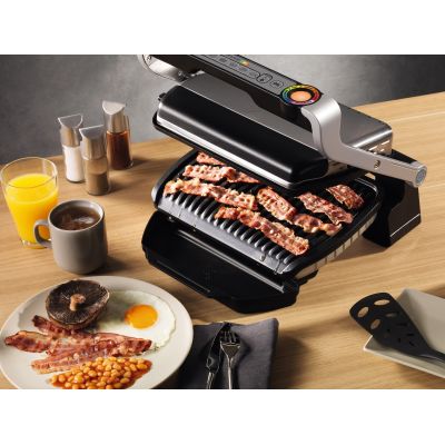 5. Tefal OptiGrill GC712D34 Grill (tabletop – closed; 2000 W; inox colour)