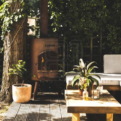 4. Garden fireplace Bonfeu Bonton 40 4000R rusty