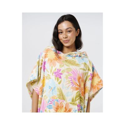 5. Women's poncho RIP CURL Mixed Hooded Towel, multicolor