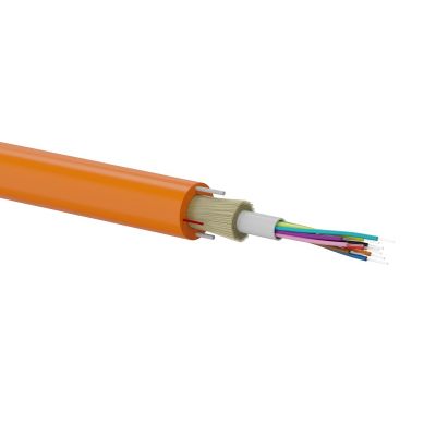 OS2 outdoor fiber optic cable DAC for direct burial, orange SM 8J 9/125 G652D Fca PE ALANTEC