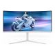 17. Philips 34M2C5501A/00 computer monitor 86.4 cm (34") 3440 x 1440 px Wide Quad HD LCD White