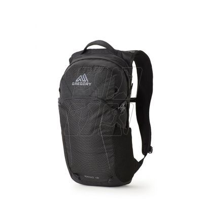 GREGORY Nano 18 Obsidian Black Trekking Backpack