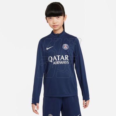 6. Nike PSG DF Academy Pro Drill Top Jr FQ0029-411 sweatshirt