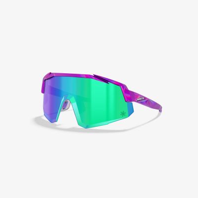 SUPACAZ ORBITRON Glasses Purple, Aurora Lazer