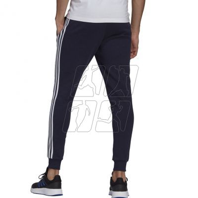 4. Adidas Essentials Slim 3 Stripes Pants M GM1090