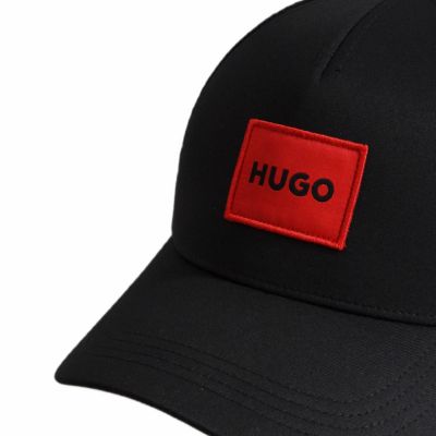 6. Hugo Boss Baseball Trucker Black Cap - 50519398-001