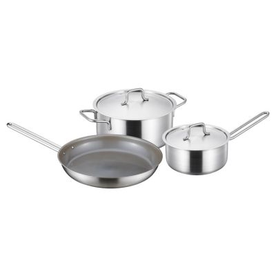 SET OF POTS 1.5/3L AND FRYING PAN 28CM