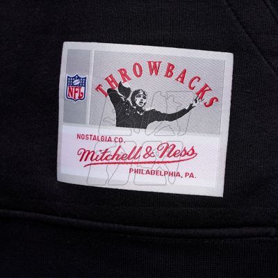 8. Mitchell &amp; Ness Nfl Team Logo Hoody Oakland Raiders M HDSSINTL1052-ORABLCK