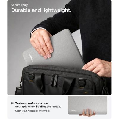 8. Spigen Urban Fit Case for MacBook Pro 14" 2021 / 2023 / 2024 / 2025 / 2026 - Gray