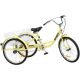 12. 24-INCH VANILLA 3-WHEEL BIKE 1-SPEED