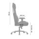 12. Huzaro Force 8.3 Carbon Black Gaming Chair