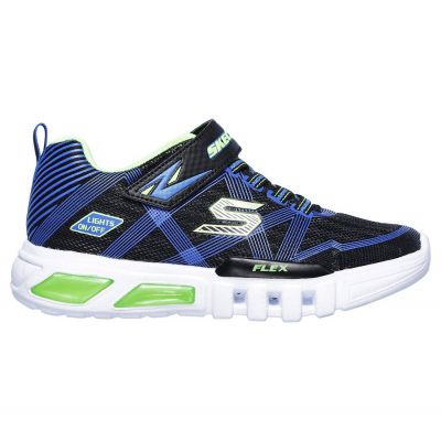 Skechers FLEX-GLOW Navy Blue Kids' Sports Shoes (90542L-BBLM)