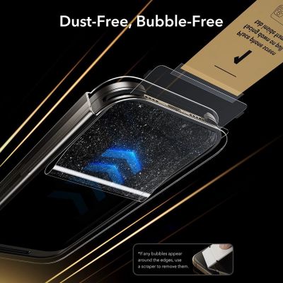 8. ESR UltraFit Armorite Pro Tempered Glass for iPhone 17 Pro - Clear