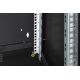 28. Digitus Unique 19" 12U 600x600 wall-mounted network cabinet, glass door, black, undivided, assembled, 100kg