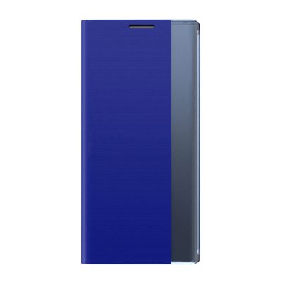 2. Sleep Case Bookcase Type Case with Smart Window for iPhone 13 mini blue