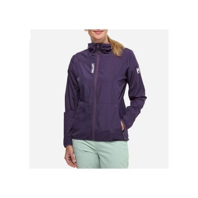 3. MILLET Parmelan Windbreaker Hoodie Women's Jacket Purple