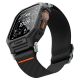 4. Spigen Lite Fit Pro Strap + Tempered Glass Screen Protector for Apple Watch Ultra 49mm - Black