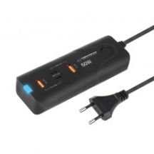 ESPERANZA CHARGER 60W 2X USB-C PD 30W / 2X USB-A QC 3.0 18W EZC109
