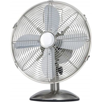 3. Ravanson WT-7033N desk fan (stainless steel)