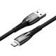 4. Baseus Glimmer Series cable USB-A - Lightning 480Mb/s 2.4A 2m black