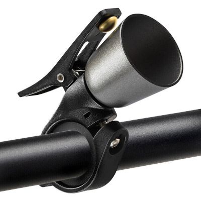 Rockbros aluminum bicycle bell silver and black