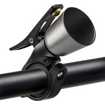 Rockbros aluminum bicycle bell silver and black