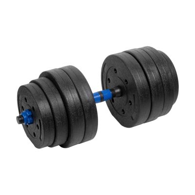 4. Bituminous adjustable dumbbell with connector 1x20kg Rebel Active