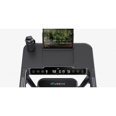 16. Treadmill with built-in desk for work and exercise UREVO Foldi 3S