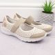 31. Comfortable Rieker W RKR575A openwork shoes, beige