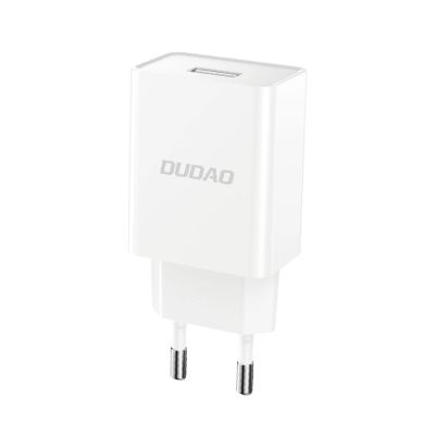 2. Dudao A4EU USB-A 2.1A wall charger - white + USB-A - Lightning cable