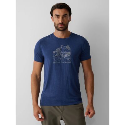 4. Men's trekking t-shirt made of bamboo fiber 4F 4FRAW26TFTSM2963-32M